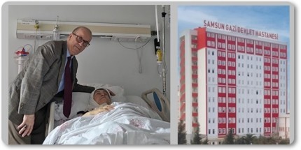 Cemal Ak’dan Gazi Devlet Hastanesi'ne Teşekkür